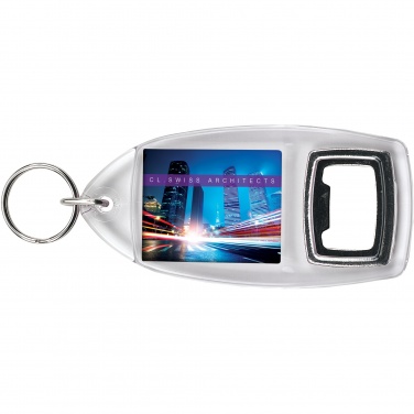 Logotrade Werbegeschenke das Foto: Jibe R1 Flaschenöffner Schlüsselanhänger