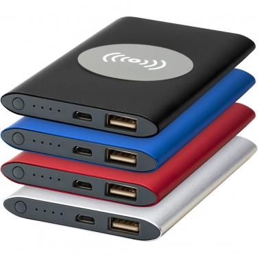 Logotrade Firmengeschenke das Foto: Juice 4000 mAh kabellose Powerbank 