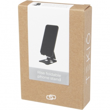 Logotrade Firmengeschenke das Foto: Klappbarer Smartphone Ständer aus Aluminium