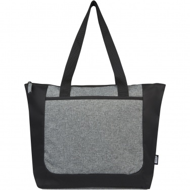 Logotrade Geschäftsgeschenke das Foto: Reclaim GRS recycelte Tragetasche mit Reißverschluss 15 L
