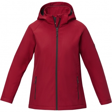 Logotrade Geschäftsgeschenke das Foto: Notus wattierte Softshell Damenjacke