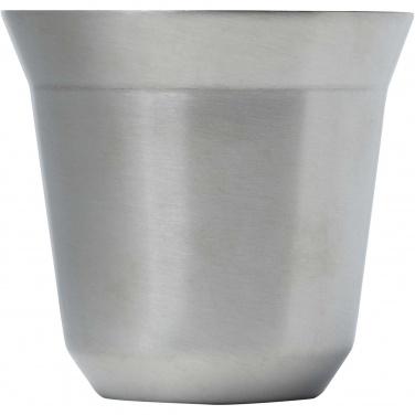 Logotrade Werbeartikel das Foto: Duo 80 ml RCS-zertifiziertes Espressotassen Set aus Edelstahl 