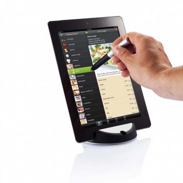 Logotrade Firmengeschenke das Foto: Chef Tabletständer mit Touchpen