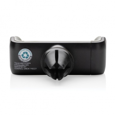 Logotrade werbemittel das Foto: Acar 360° Auto-Handyhalterung aus RCS recyceltem Kunststoff