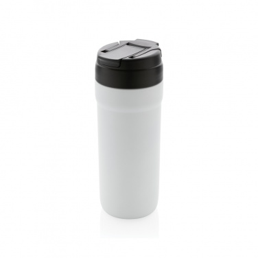 Logotrade Werbegeschenke das Foto: RCS recyc. Stainless Steel Becher mit Hot & Cold Verschluss