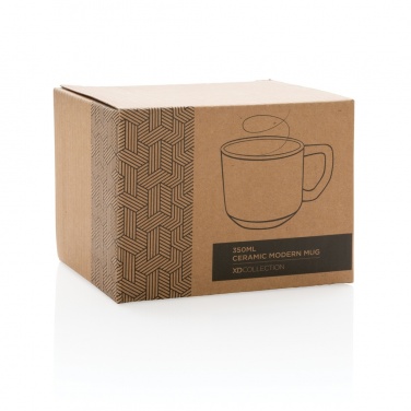Logotrade Werbeartikel das Foto: Moderne Keramiktasse, 350ml