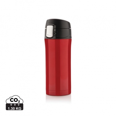 Logotrade Geschäftsgeschenke das Foto: Easy-Lock Vakuum-Becher aus RCS recyceltem Stainless-Steel