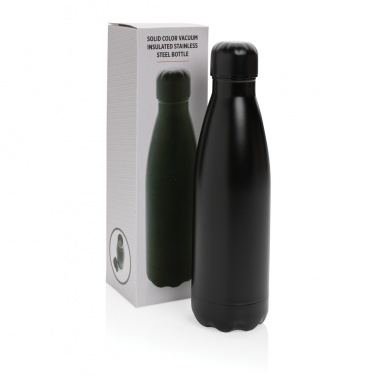 Logotrade Logogeschenke das Foto: Einfarbige Vakuumisolierte Stainless Steel Flasche