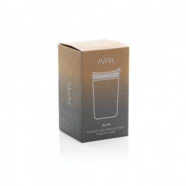 Logotrade Werbeartikel das Foto: Avira Alya RCS recycelter Stainless-Steel Becher 300 ml