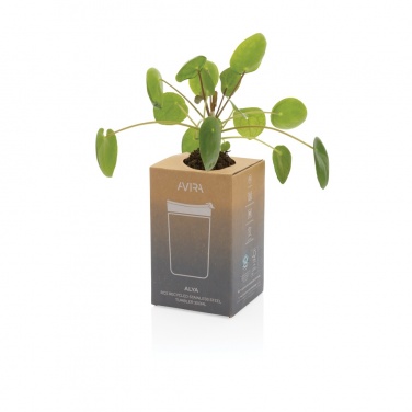 Logotrade Logogeschenke das Foto: Avira Alya RCS recycelter Stainless-Steel Becher 300 ml