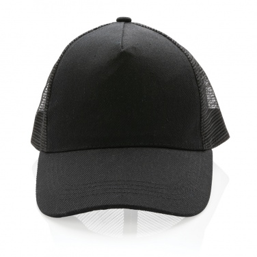 Logotrade werbemittel das Foto: Impact AWARE™ 190gr Brushed rCotton 5 Panel Trucker-Cap