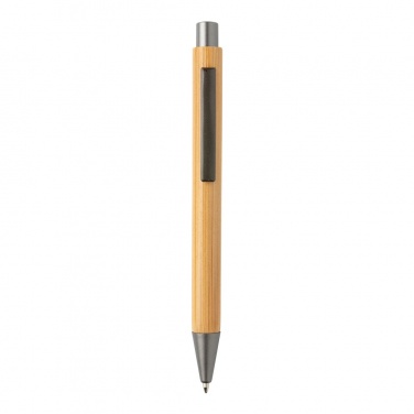 Logotrade werbemittel das Foto: Slim Design Bambus Stift