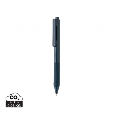 Logotrade Firmengeschenke das Foto: X9 Solid-Stift mit Silikongriff