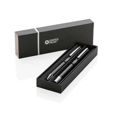 Logotrade Geschäftsgeschenke das Foto: Swiss Peak Cedar Stifte-Set aus RCS recyceltem Aluminium