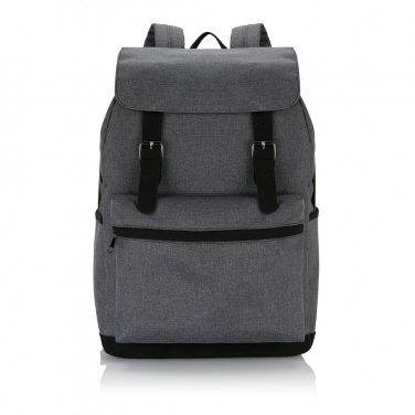 Logotrade werbemittel das Foto: Laptop Rucksack mit magnetischen Schnallenverschlüssen