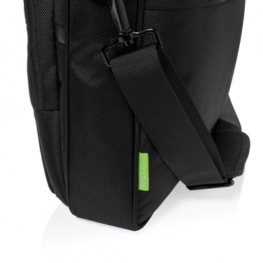 Logotrade Werbeartikel das Foto: Swiss Peak RPET Voyager RFID 15.6" Laptoptasche
