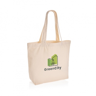 Logotrade werbemittel das Foto: Impact Aware™ 240g/m² rcCanvas Shopper + Tasche, ungefärbt