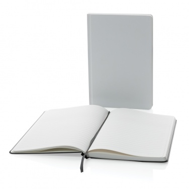 Logotrade werbemittel das Foto: A5 Impact Steinpaper Hardcover Notizbuch