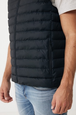 Logotrade Werbegeschenke das Foto: Iqoniq Meru Herren Bodywarmer aus recyceltem Polyester