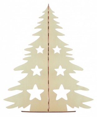 Logotrade Geschäftsgeschenke das Foto: DIY Weihnachtsbaum aus Holz