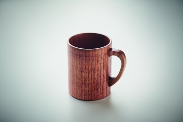 Logotrade Firmengeschenke das Foto: Becher Eichenholz 280 ml