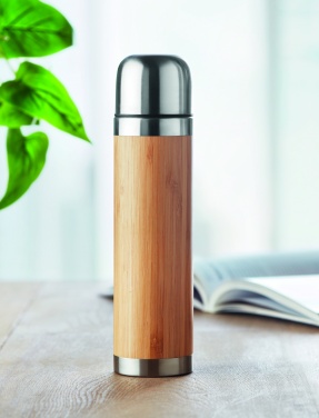 Logotrade Geschäftsgeschenke das Foto: Isolierkanne 400ml CHAN BAMBOO