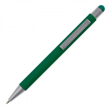 Logotrade Geschäftsgeschenke das Foto: Metall Kugelschreiber Touchpen Soft Touch SALT LAKE CITY