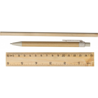 Logotrade Werbegeschenke das Foto: Schreibset Teresina