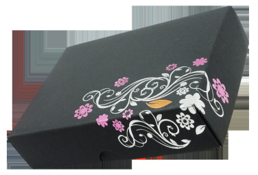 Logotrade Geschäftsgeschenke das Foto: Papierschachtel (11x9,3x1,8cm) 977037