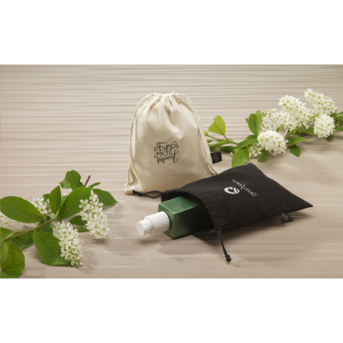 Logotrade Firmengeschenke das Foto: Geschenkbeutel GRS Recycelte Baumwolle (150 g/m²) S