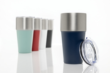 Logotrade Werbegeschenke das Foto: Fluid Becher aus RCS-zertifiziert recyceltem Stahl, 500ml