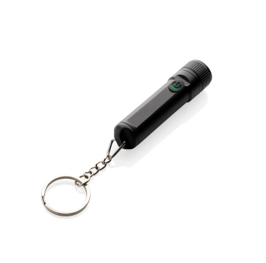 Logotrade Werbeartikel das Foto: Gear X wiederaufladbare ultrahelle Key-Chain Taschenlampe