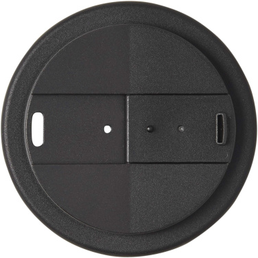 Logotrade Werbegeschenke das Foto: Americano® Eco 350 ml recycelter Becher mit auslaufsicherem Deckel