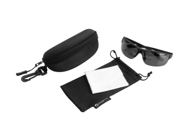 Logotrade Werbegeschenke das Foto: Polarisierte Sonnenbrille MANASLU Schwarzwolf