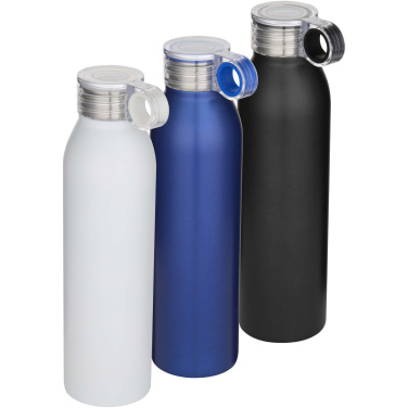 Logotrade Werbegeschenke das Foto: Grom 650 ml RCS-zertifizierte Trinkflasche aus recyceltem Edelstahl