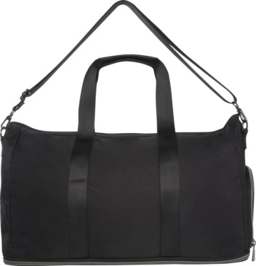 Logotrade Werbeartikel das Foto: Rhine erweiterbare Reisetasche aus recyceltem GRS-Material 35 L