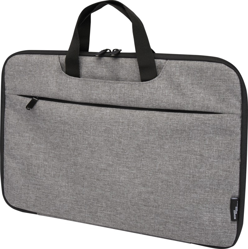 Logotrade Logogeschenke das Foto: Libra 2-in-1-Laptoptasche aus recyceltem GRS-Material 3 L