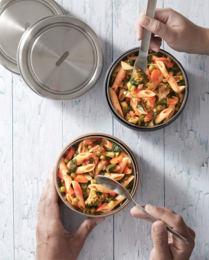 Logotrade Werbegeschenke das Foto: Black+Blum Glass Lunch Bowl 750ml