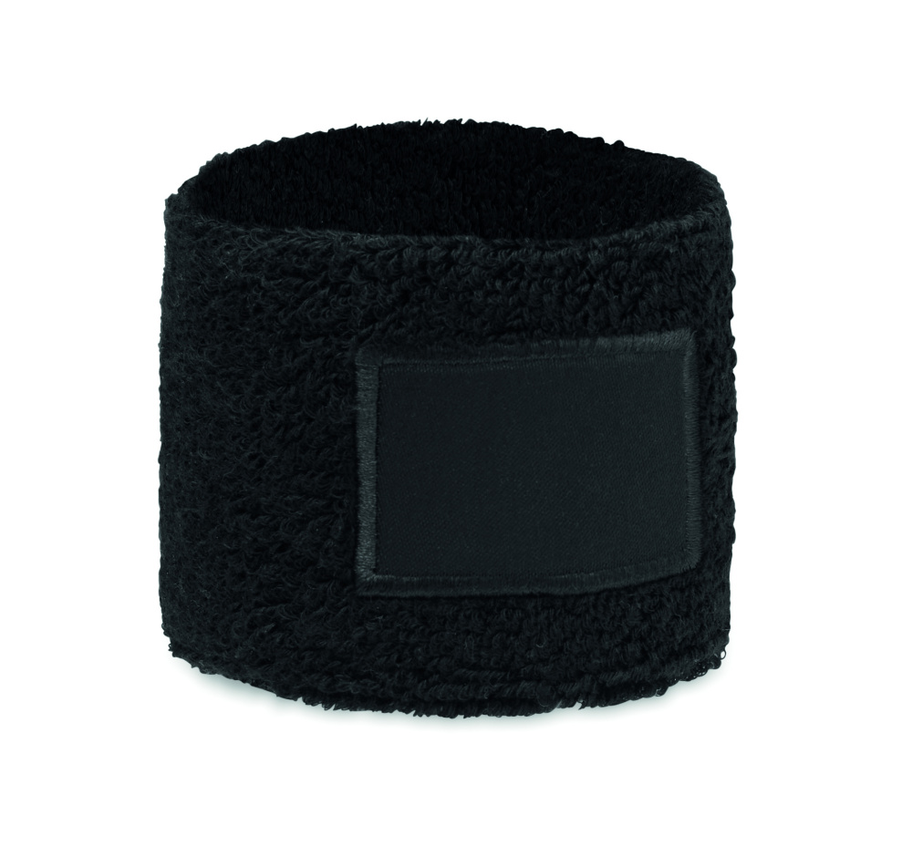 Logotrade Werbegeschenke das Foto: Schweißarmband Polycotton
