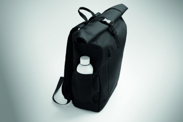 Logotrade werbemittel das Foto: Rolltop-Rucksack 600D RPET