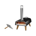 BOSKA Pizza Ofen Pro Pellet, Schwarz