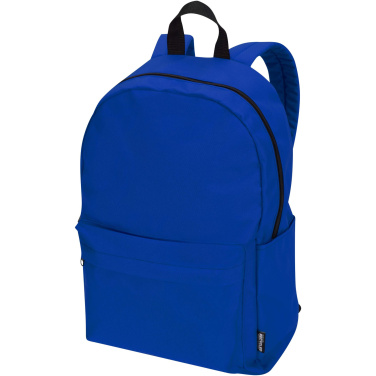 Logotrade Werbegeschenke das Foto: Byron 14" GRS-recycelter City Laptop Rucksack 14 L