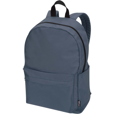 Logotrade Werbegeschenke das Foto: Byron 14" GRS-recycelter City Laptop Rucksack 14 L