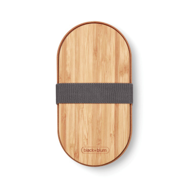 Logotrade Werbegeschenke das Foto: Black+Blum Stainless Steel Double Bento Box