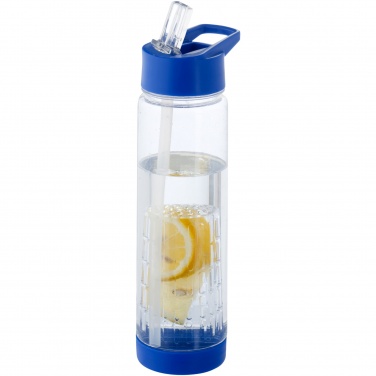 Logo trade promotional item photo of: Tutti-frutti 740 ml Tritan™ infuser sport bottle