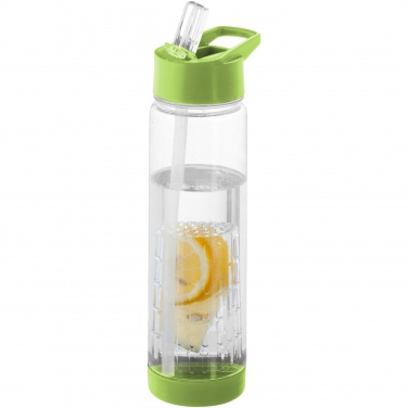 Logo trade promotional gifts image of: Tutti-frutti 740 ml Tritan™ infuser sport bottle