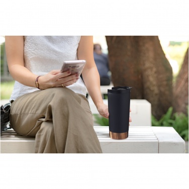Logo trade promotional gifts picture of: Peeta 500 ml copper vacuum insulated tumbler