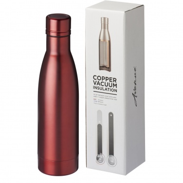 Logo trade promotional giveaways image of: Vasa 500 ml copper vacuum insulated bottle