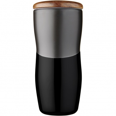 Logotrade advertising product picture of: Double-walled ceramic tumbler Reno 370 ml