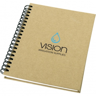 Logo trade promotional giveaway photo of: Mendel recycled notebook